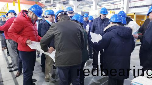 美国诺信公司全球业务高管莅临上海智联精工参观交流
